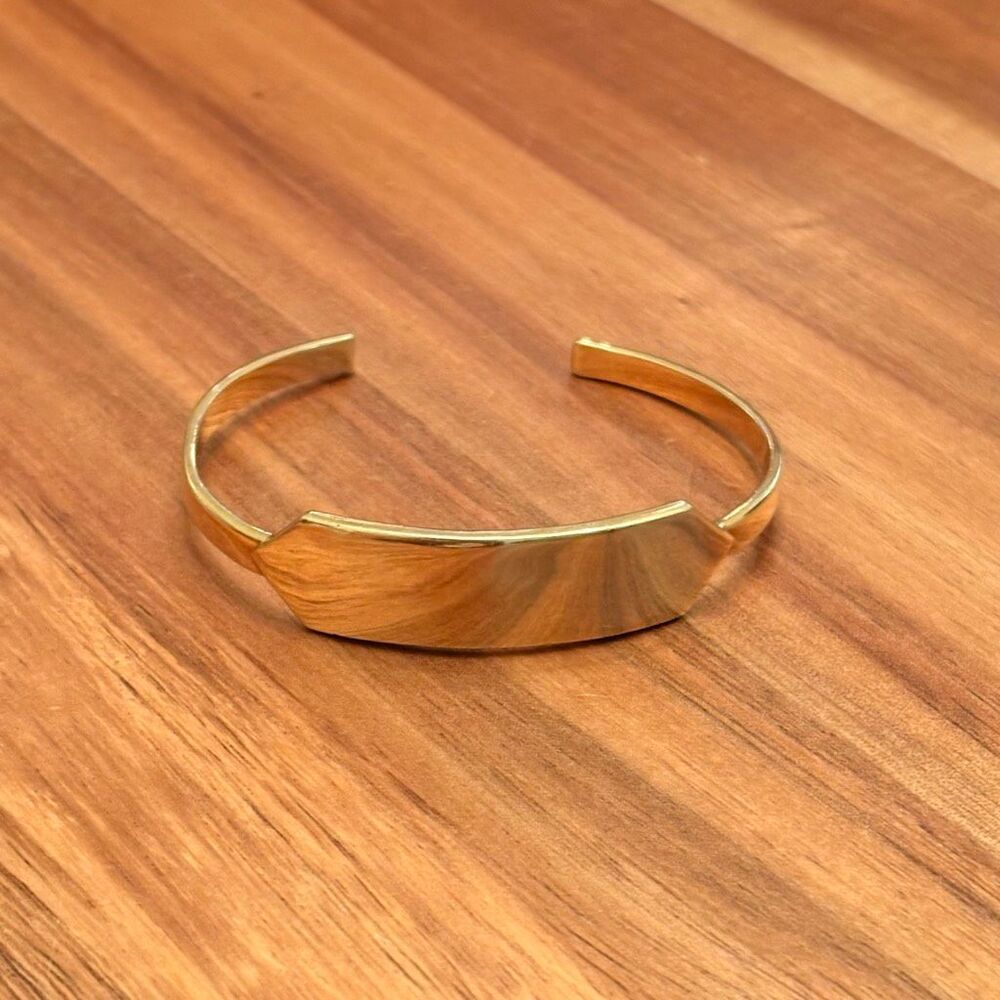 J.Crew | ID Cuff Bracelet | 2 1/4” Diameter/Small